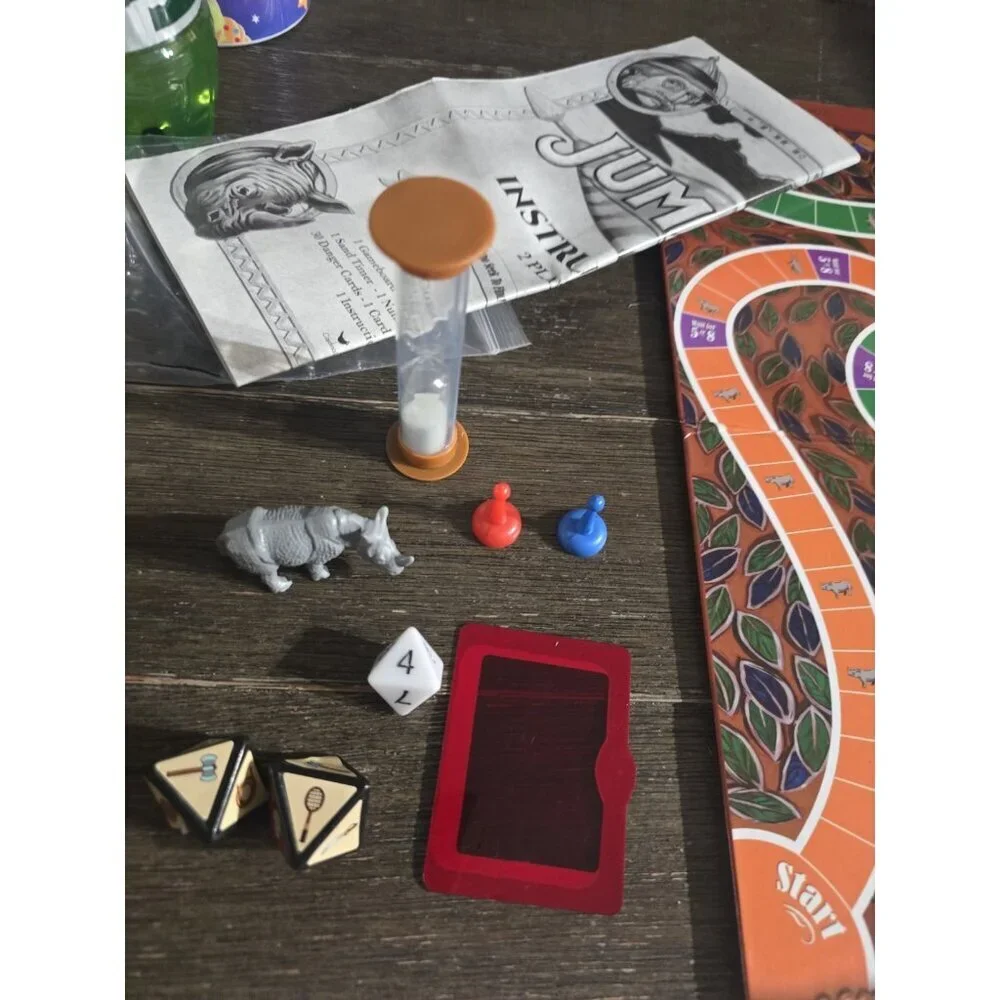 Jumanji The Game, Play Anywhere Travel Editio, 2 Players, 5yr+, Contents Sealed